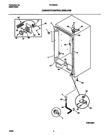 Cabinet/control/shelves
