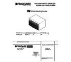 White-Westinghouse WAC052T7A2A cover diagram