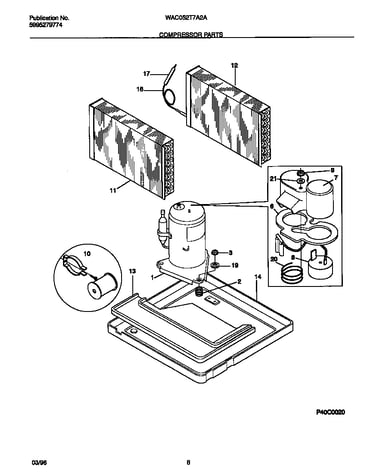 Compressor parts