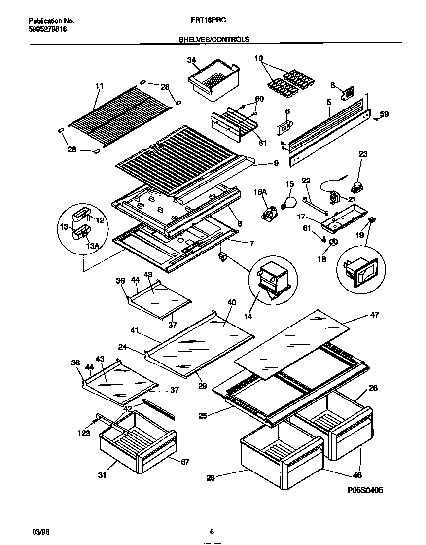 SHELVES/CONTROLS