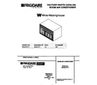 White-Westinghouse WAH074Y7T1 cover diagram