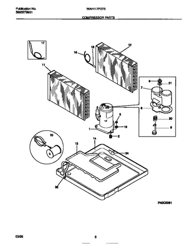 Compressor parts