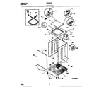 Frigidaire FWS235RBT2 cabinet/top diagram