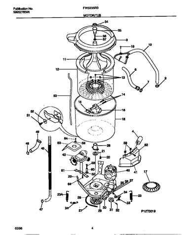 Motor/tub