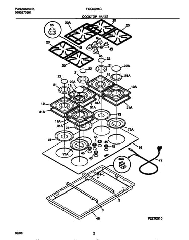 Cooktop parts