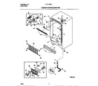 Frigidaire FFU17D9CW1 cabinet/control/shelves diagram
