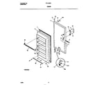 Tappan TFU12M4EW0 door diagram