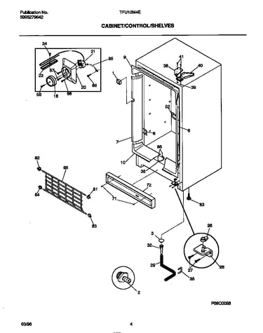 Cabinet/control/shelves