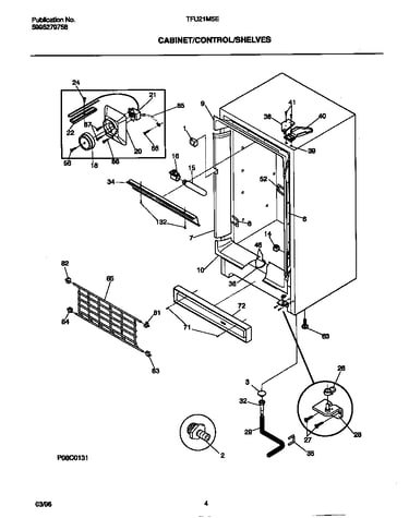 Cabinet/control/shelves