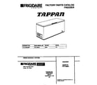 Tappan TFC13M4AW3 cover diagram