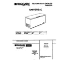 Universal/Multiflex (Frigidaire) MFC13M3BW2 cover diagram