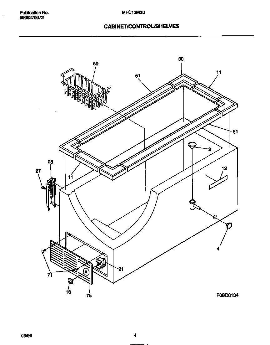 CABINET/CONTROL/SHELVES