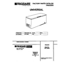Universal/Multiflex (Frigidaire) MFC13M0BW2 cover diagram