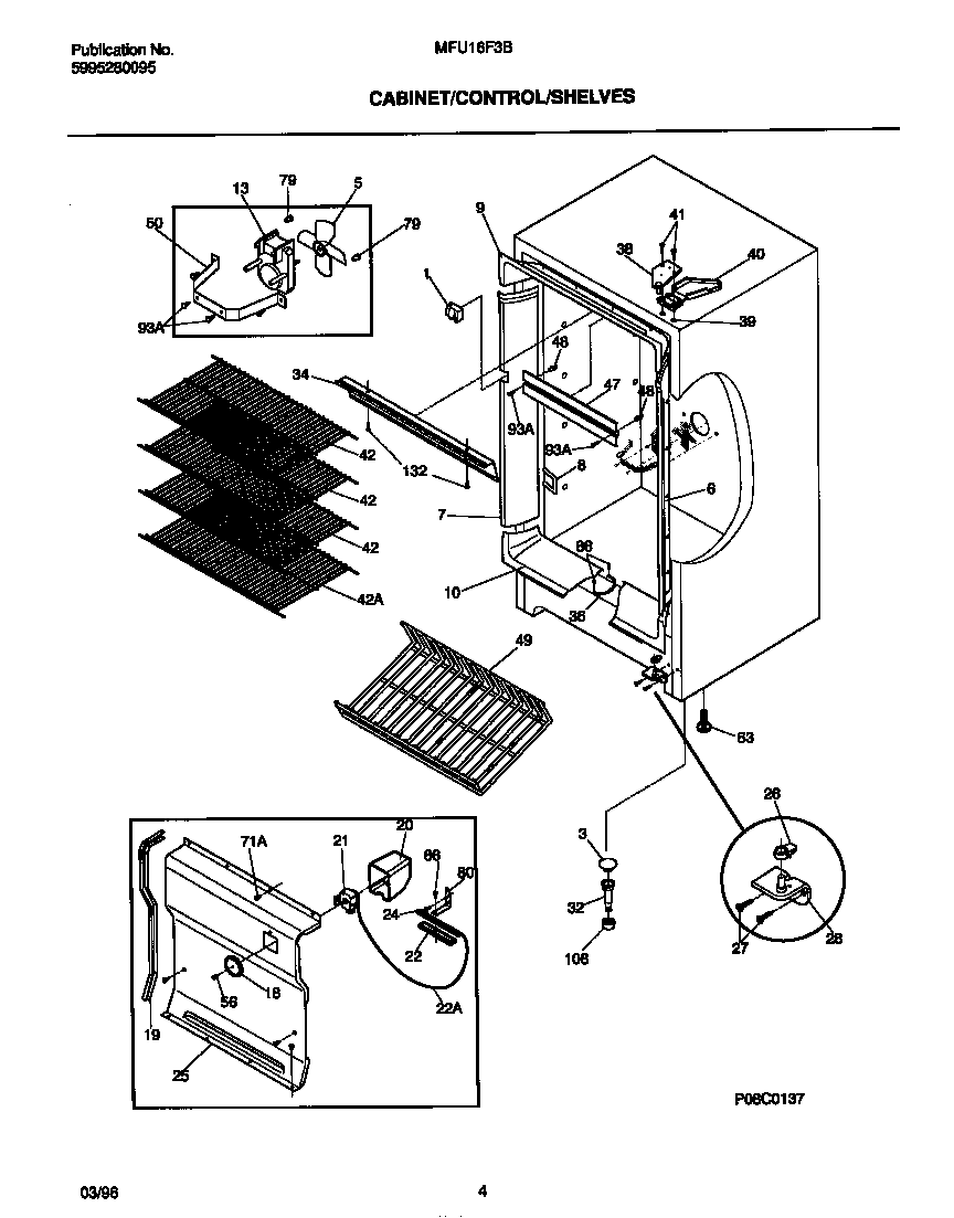 CABINET/CONTROL/SHELVES