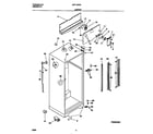 Universal/Multiflex (Frigidaire) MRT18PNCD2 cabinet diagram