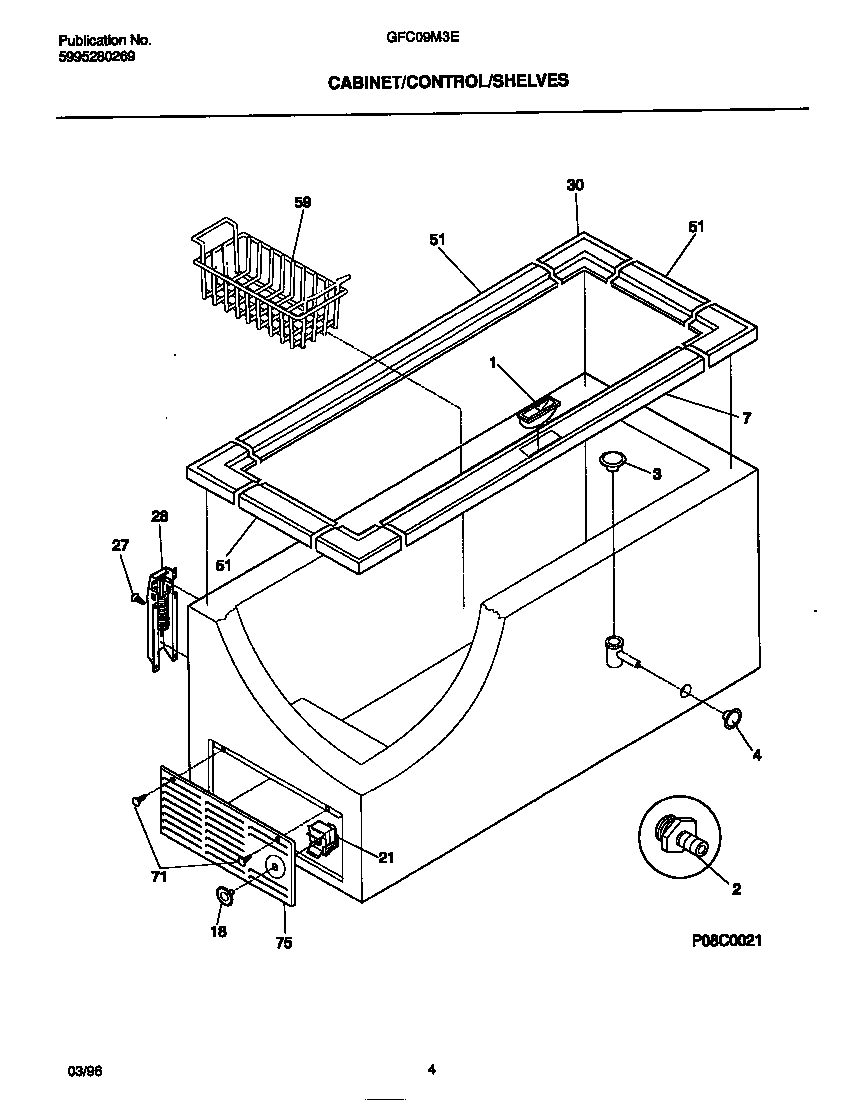 CABINET/CONTROL/SHELVES