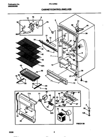 Cabinet/control/shelves