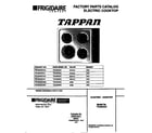 Tappan TEC8X2XCCA cover diagram