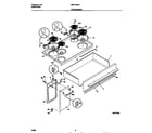 Universal/Multiflex (Frigidaire) MEF402WCDA top/drawer diagram