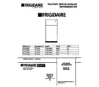 Frigidaire FRT18TNCW1 cover diagram