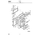 Frigidaire FRT18TNCW2 door diagram