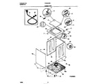 Frigidaire FWS645RBT3 cabinet/top diagram