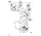 Frigidaire FWX233NBS3 cabinet/top diagram
