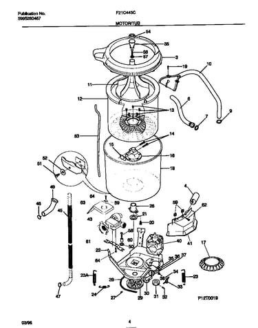 Motor/tub