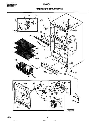 Cabinet/control/shelves