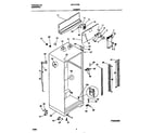 Universal/Multiflex (Frigidaire) MRT21PNEW0 cabinet diagram