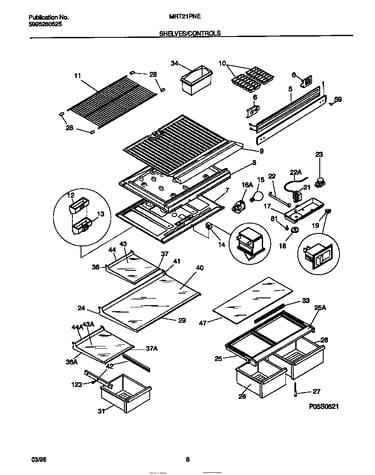 Shelves/controls