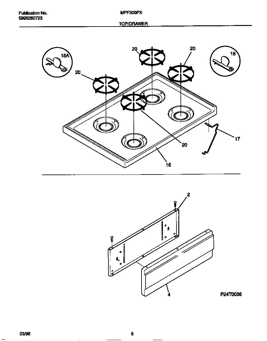 Top/drawer