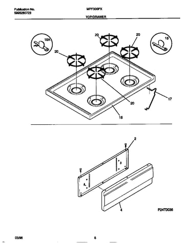 Top/drawer