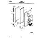 Frigidaire FRS28ZGEW0 refrigerator door diagram