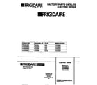 Frigidaire FDE336LBS2 cover diagram