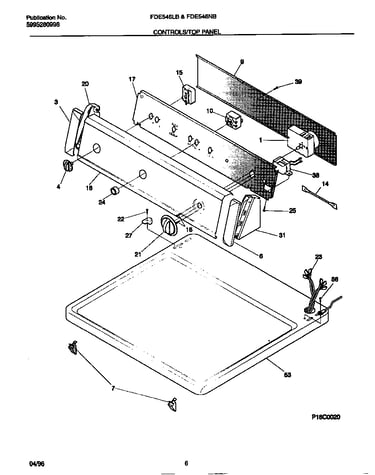 Controls/top panel