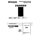 Tappan TGB504CCB1 cover diagram