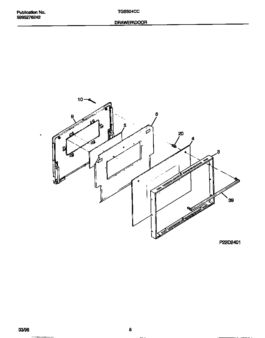 Drawer/door
