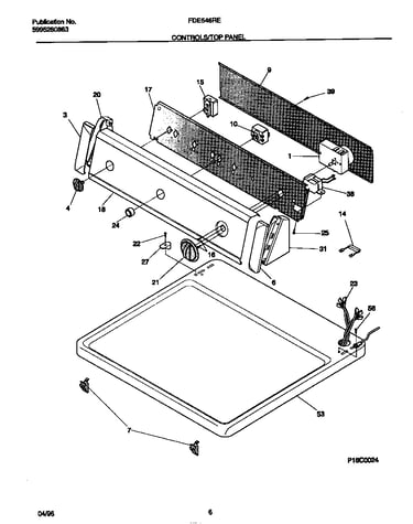 Controls/top panel