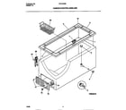 Gibson GFC07M3EW0 cabinet/control/shelves diagram