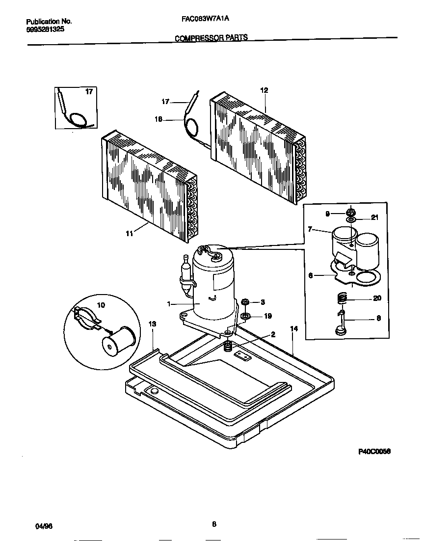 Compressor parts