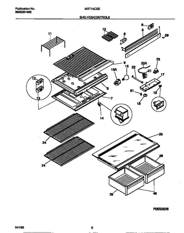 Shelves/controls