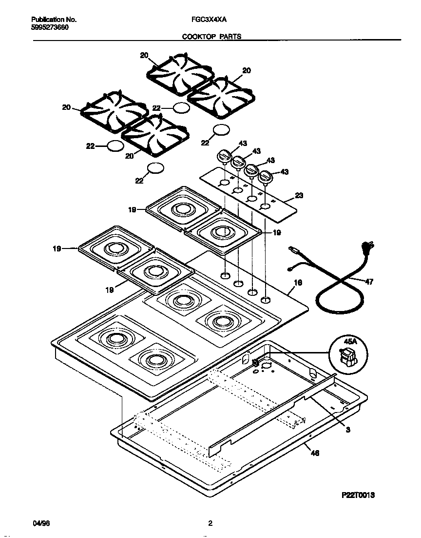 COOKTOP PARTS