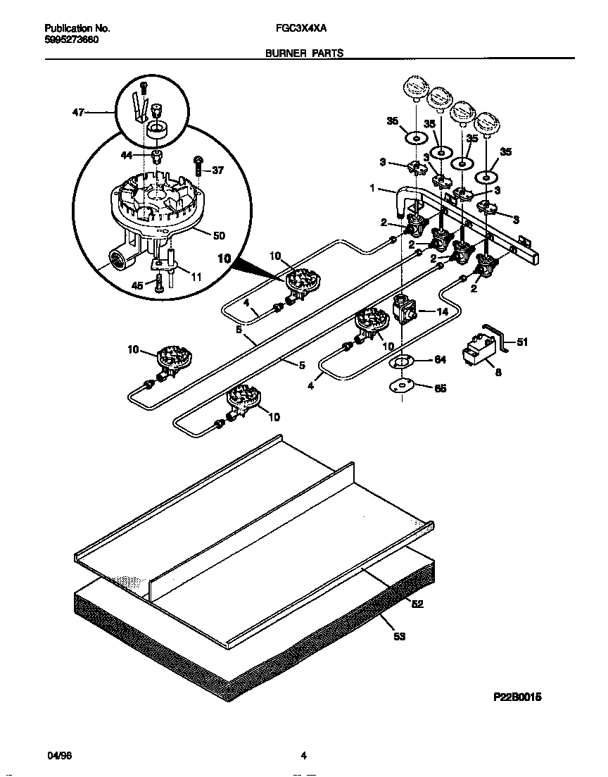 BURNER PARTS