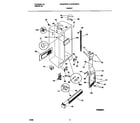 Universal/Multiflex (Frigidaire) MRS22WRCD2 cabinet diagram