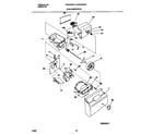 Universal/Multiflex (Frigidaire) MRS22WRCD2 container/drive diagram