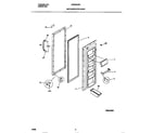Universal/Multiflex (Frigidaire) MRS20HRAD5 refrigerator door diagram