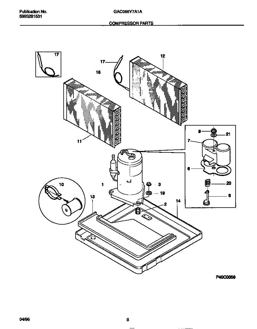 Compressor parts