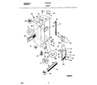 Universal/Multiflex (Frigidaire) MRS22WNCD2 cabinet diagram