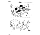 Tappan 73-3951-23-04 top/drawer diagram